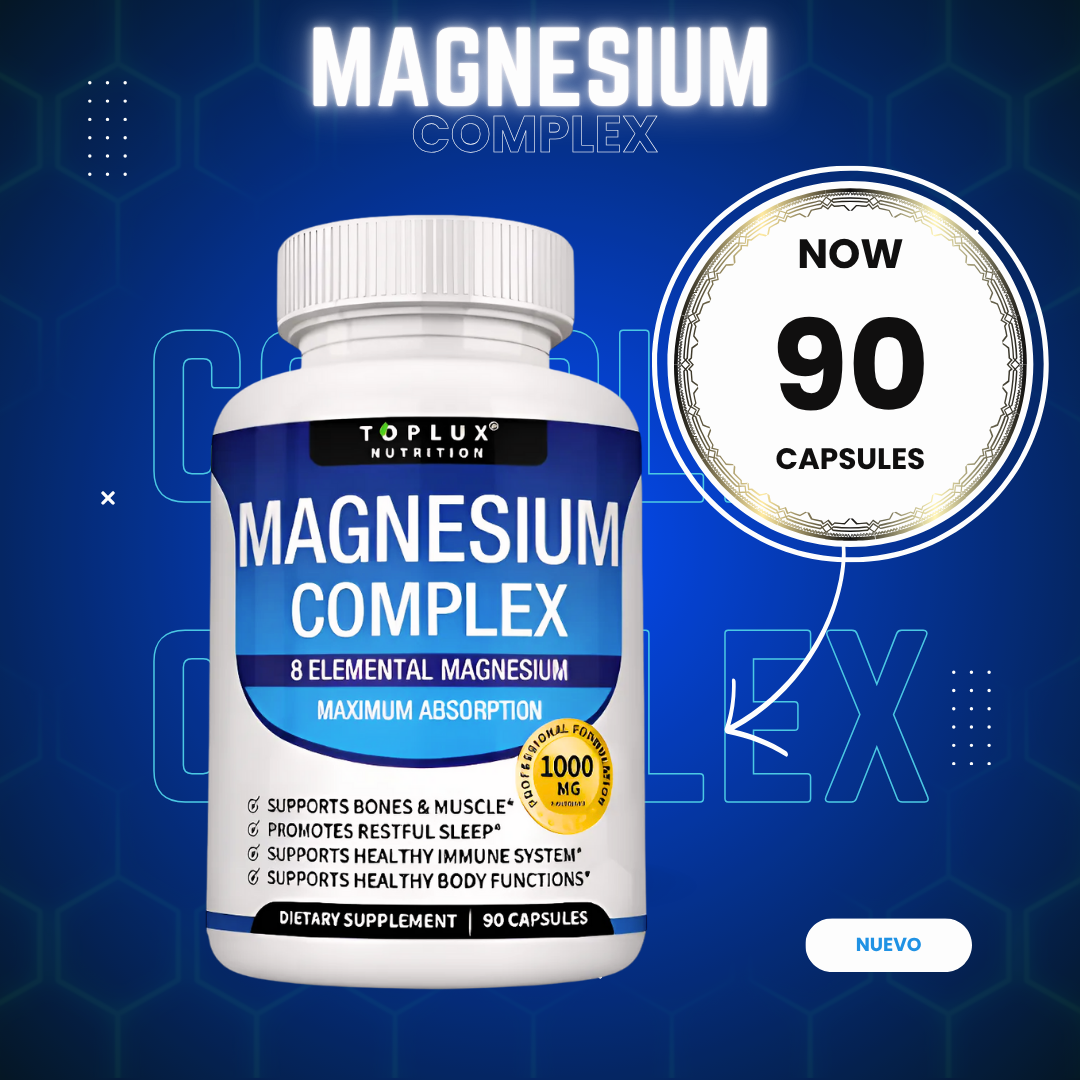 MAGNESIUM COMPLEX PREMIUM_ "90" capsulas💊