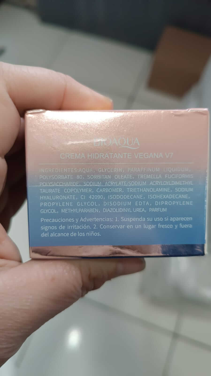 Crema ACLARADOR MAGICO VEGANA BIOAQUA V7 -pack 2