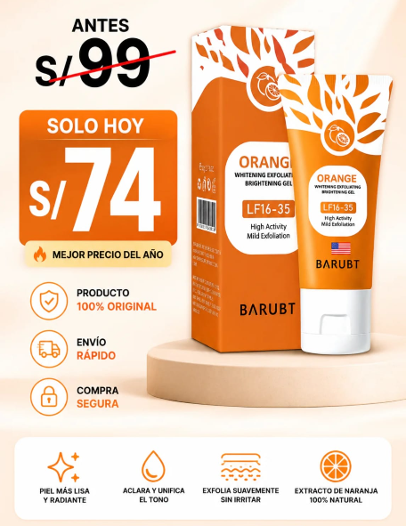 " ORANGE" GEL EXFOLIANTE