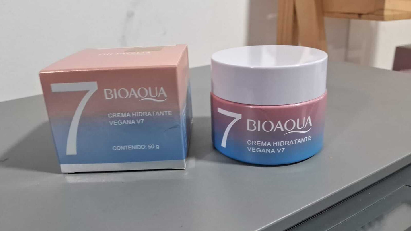 Crema ACLARADOR MAGICO VEGANA BIOAQUA V7 -pack 2