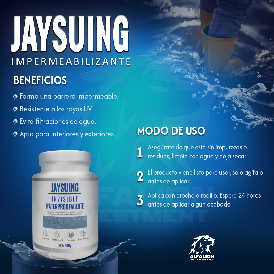 SELLADOR IMPERMEABILIZANTE INVISIBLE "jaysuing"